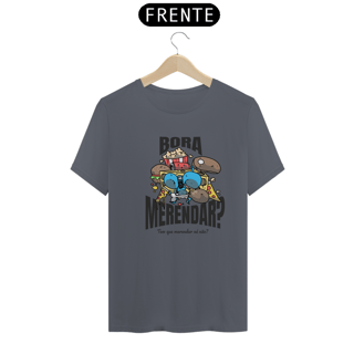 Nome do produto Camisa Unissex - Tem que merendar - versão 2