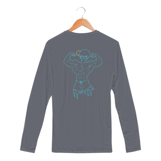 Nome do produto Camisa manga longa unissex - Sport Dry UV - Estampas nas costas -  academia - versão 4