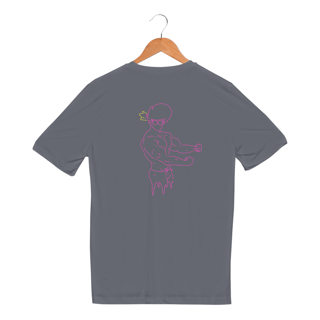 Nome do produto Camisa Unissex - Sport Dry UV - Academia - Estampa nas costas - Versão 6