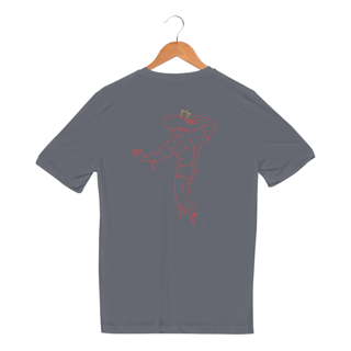 Nome do produto Camisa Unissex - Sport Dry UV - Academia - Estampa nas costas - Versão 7