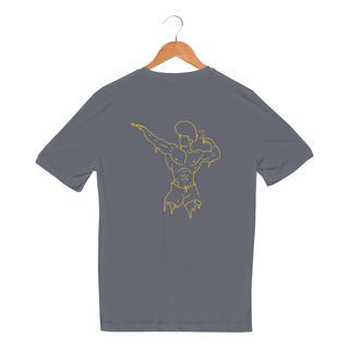Nome do produto Camisa Unissex - Sport Dry UV - Academia - Estampa nas costas - Versão 8