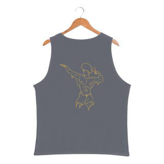 Nome do produto Regata masculina - Sport Dry UV - Academia - Estampa nas costas - Versão 8