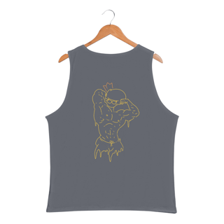 Nome do produto Regata masculina - Sport Dry UV - Academia - Estampa nas costas - Versão 10