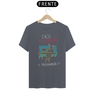 Nome do produto Camisa Unissex - T-Shirt - Progamação