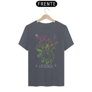 Nome do produto Camisa Unissex - T-Shirt - História