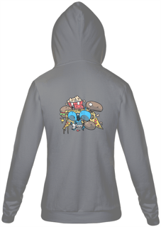 Nome do produto Moletom com Zíper - Tem que merendar