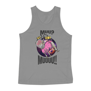 Nome do produto Regata masculina -  Boi no espaço - versão 2