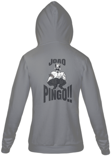 Nome do produto Moletom com Zíper - João Pingo - versão 2