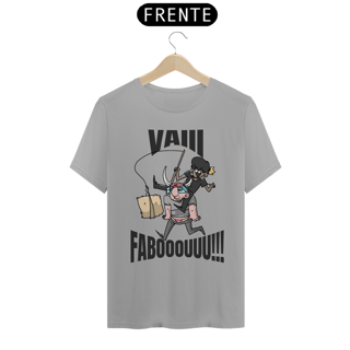 Nome do produto Camisa Unissex - Vai fabo! - versão com texto