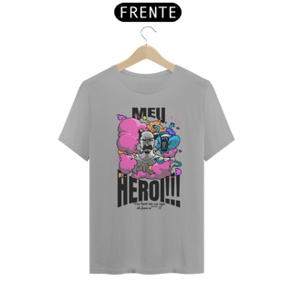 Nome do produto Camisa Unissex - Meu herói!!! - Versão 2