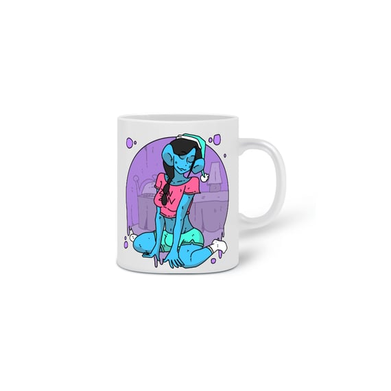 Caneca - Azul fêmea