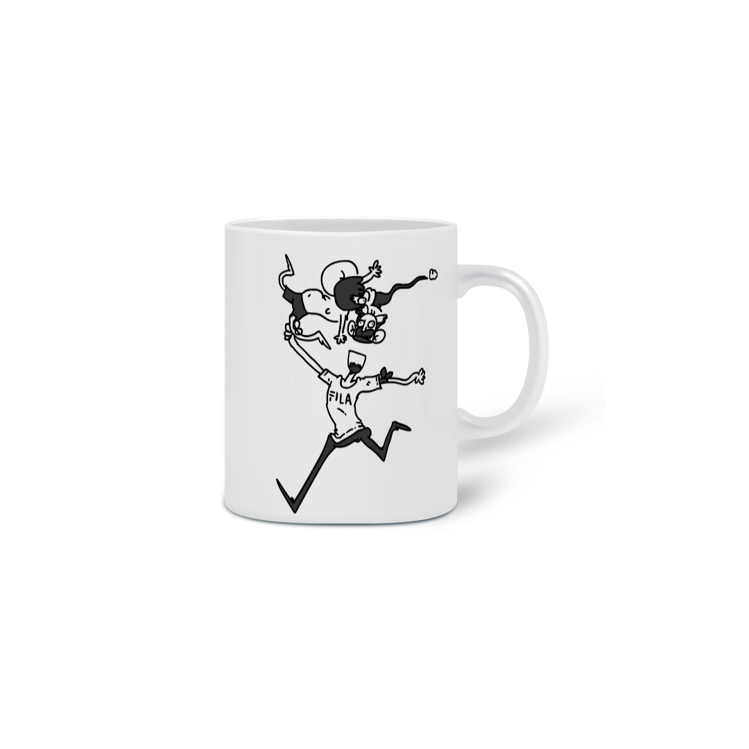 Caneca minimalista - Bora Vitu!!!