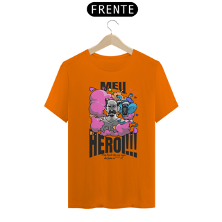 Nome do produto Camisa Unissex - Meu herói!!! - Versão 2
