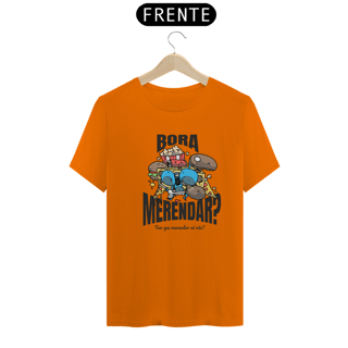 Nome do produto Camisa Unissex - Tem que merendar - versão 2