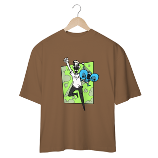 Nome do produto Camiseta Oversized Oversized - Meu Herói