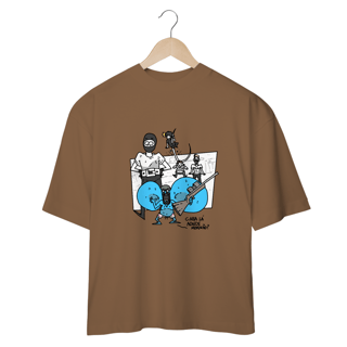 Nome do produto Camisa Oversized Unissex - O caba Lá