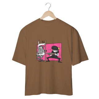 Nome do produto Camiseta Oversized Unissex - Toc Toc