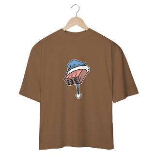 Nome do produto Camiseta Oversized Unissex - Tijolo