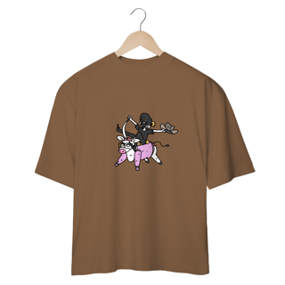 Nome do produto Camiseta Oversized Unissex - Cowgorus - Versão 2