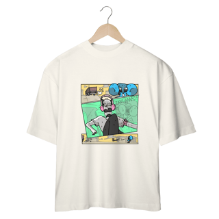 Nome do produto Camiseta Oversized Unissex - Ouvindo Aleluia