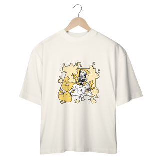 Nome do produto Camiseta Oversized Unissex - Zanfas Sedex