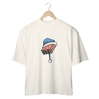 Nome do produto Camiseta Oversized Unissex - Tijolo
