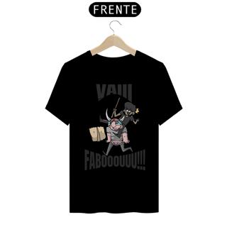 Nome do produto Camisa Unissex - Vai fabo! - versão com texto