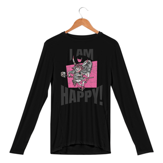Nome do produto Camisa manga longa - Feliz - versão 2