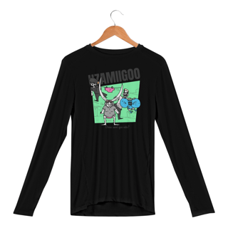 Nome do produto Camisa manga longa - Uzamigo - versão 2