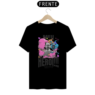 Nome do produto Camisa Unissex - Meu herói!!! - Versão 2