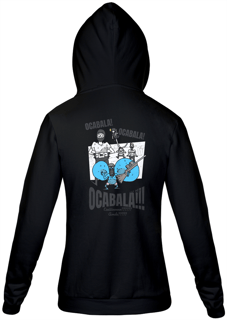 Nome do produto Moletom com zíper - O caba lá - versão 2