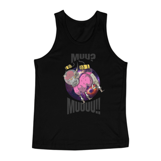 Nome do produto Regata masculina -  Boi no espaço - versão 2