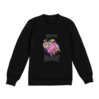 Nome do produto Moletom - Boi no espaço - versão 2