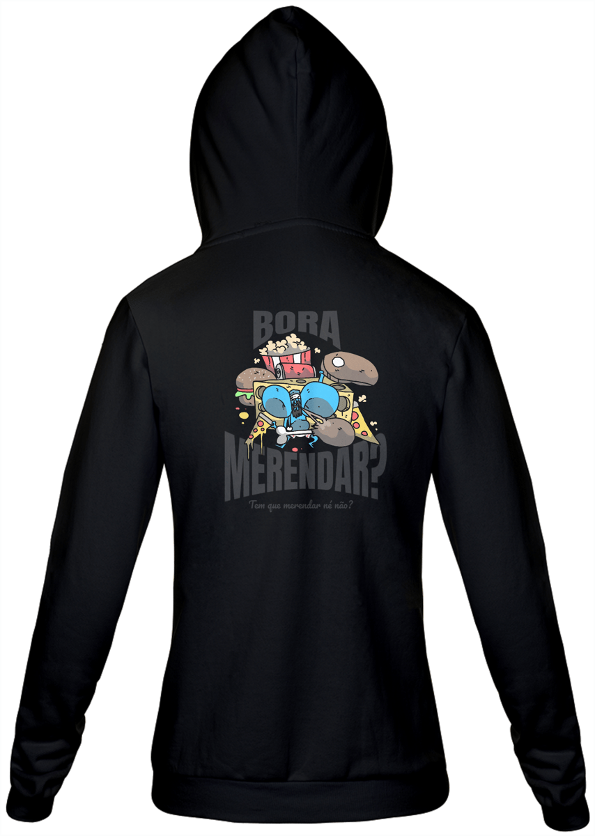 Nome do produto: Moletom com Zíper - Tem que merendar - versão 2