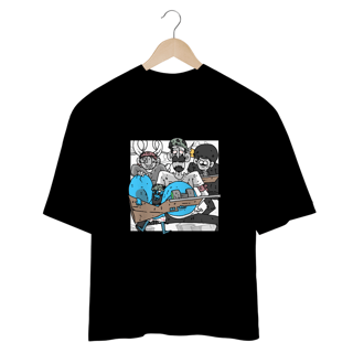 Nome do produto Camiseta Oversized Unissex - Squad