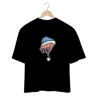 Nome do produto Camiseta Oversized Unissex - Tijolo