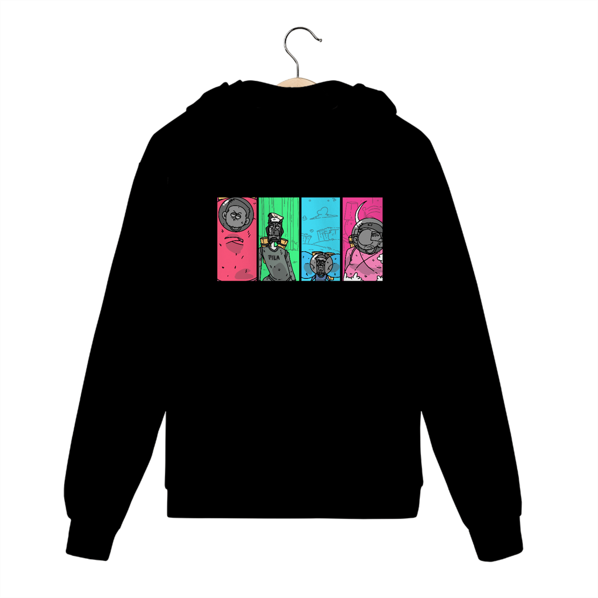 Nome do produto: Moletom com Zíper - Bad Boys