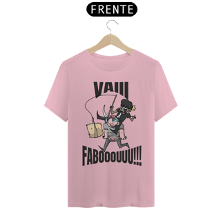 Nome do produto Camisa Unissex - Vai fabo! - versão com texto