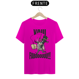 Nome do produto Camisa Unissex - Vai fabo! - versão com texto