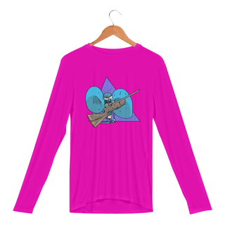 Nome do produto Camisa manga longa - Gnomo Azul