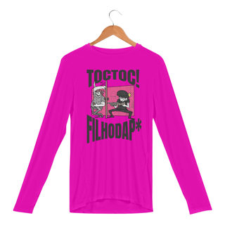 Nome do produto Camisa manga longa - Toc! Toc! - versão 2