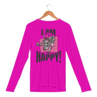 Nome do produto Camisa manga longa - Feliz - versão 2