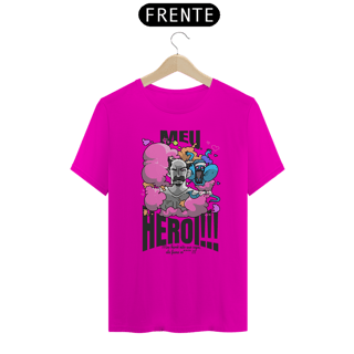 Nome do produto Camisa Unissex - Meu herói!!! - Versão 2