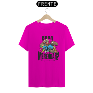 Nome do produto Camisa Unissex - Tem que merendar - versão 2