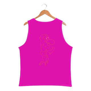 Nome do produto Regata masculina - Sport Dry UV -  Estampas nas costas - Academia - Versão 2