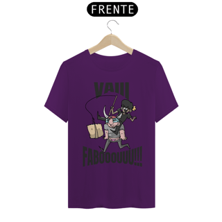 Nome do produto Camisa Unissex - Vai fabo! - versão com texto
