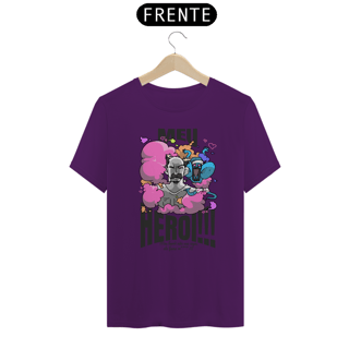 Nome do produto Camisa Unissex - Meu herói!!! - Versão 2