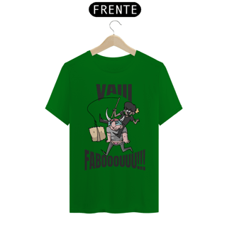 Nome do produto Camisa Unissex - Vai fabo! - versão com texto