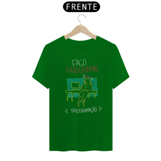 Nome do produto Camisa Unissex - T-Shirt - Progamação