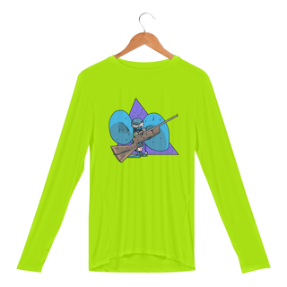 Nome do produto Camisa manga longa - Gnomo Azul